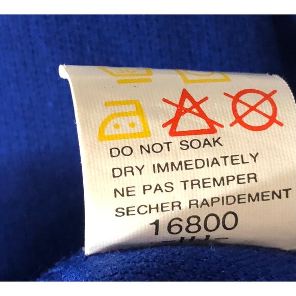 Blast Womens SIze M Blue/Purple 1/4 Zip Textured Embroidered Paisley Sweatshirt - Picture 13 of 13